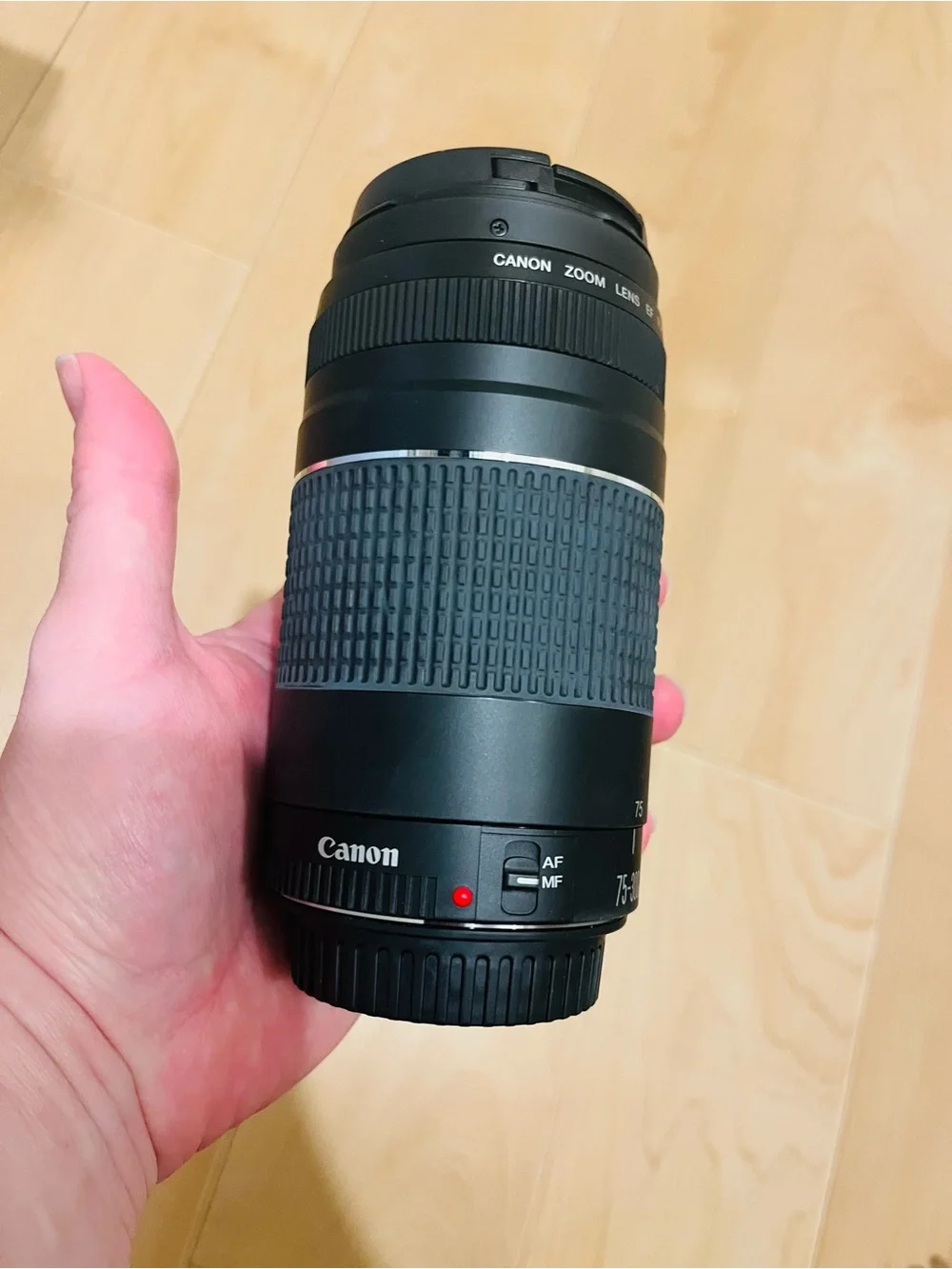 NWT Canon Black Telephoto Zoom Lens with AF/MF Switch